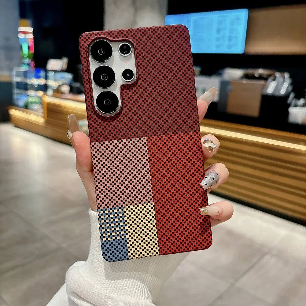 Carbon Wireless Magsafe Case – Samsung S21–S25 Series