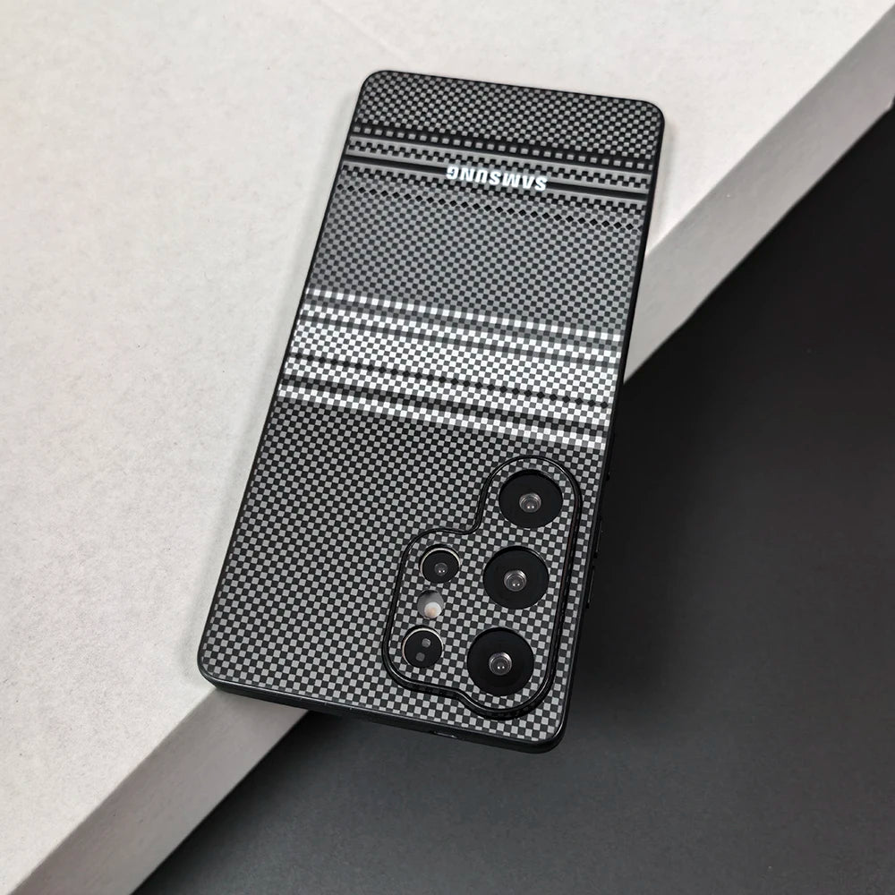 Sunset Color Block Case for Samsung – Shockproof Magnetic Cover