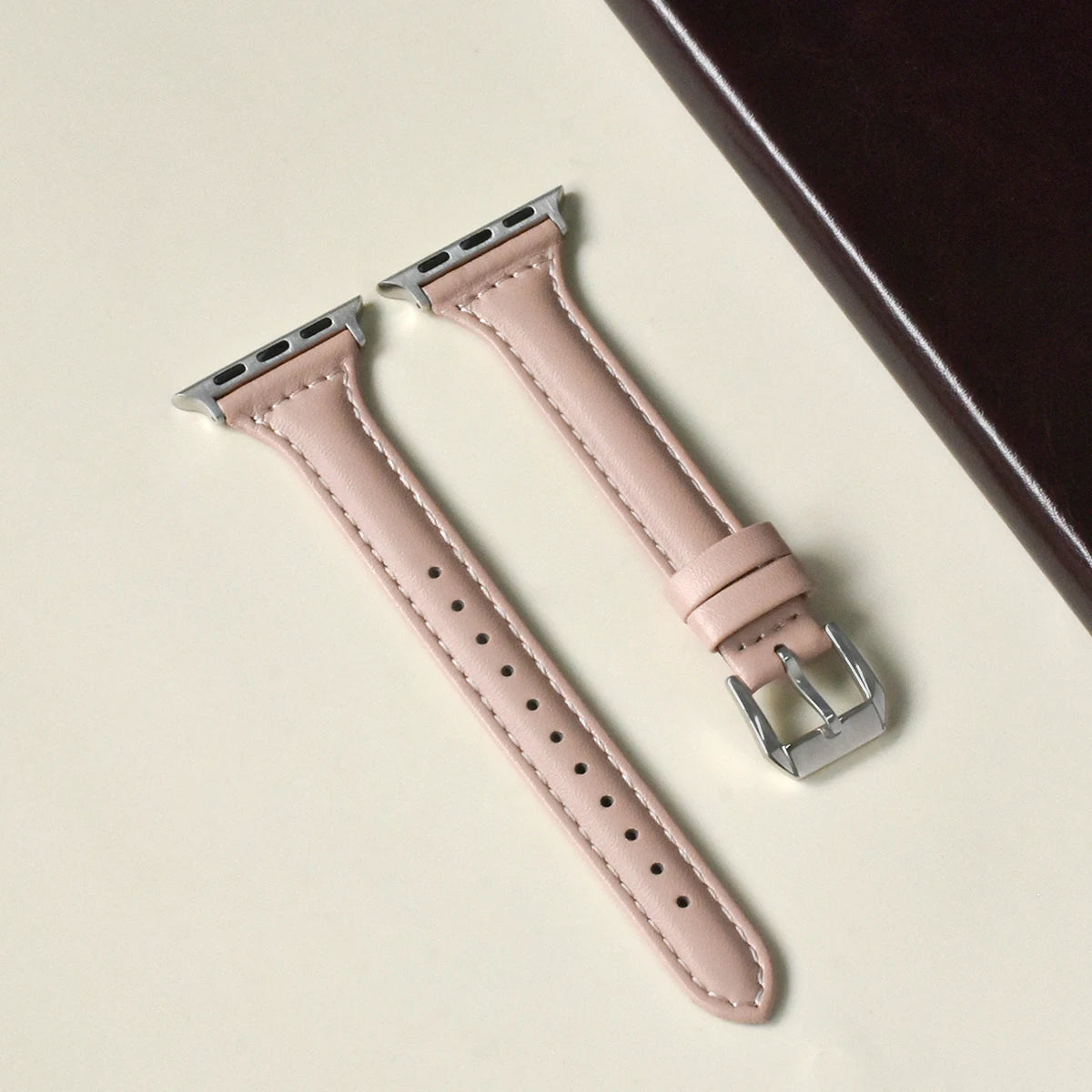 Slim Leather Apple Watch Band (All Series)