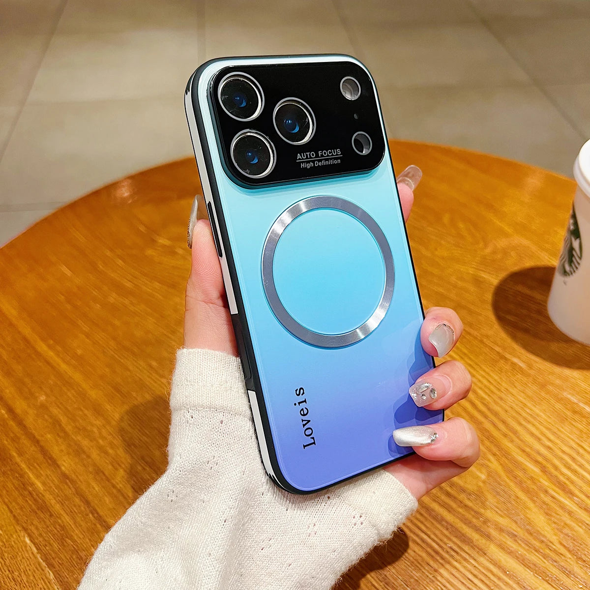 Magnetic Glass Case for iPhone 17 / 17 Pro / Pro Max / Air