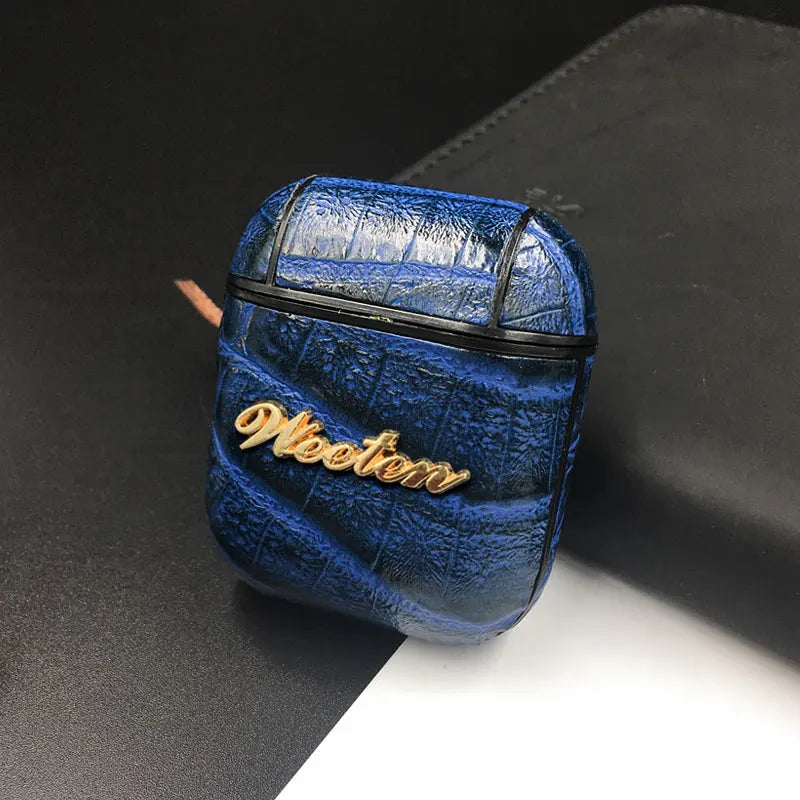 Leather AirPods Case (1–3 & Pro)