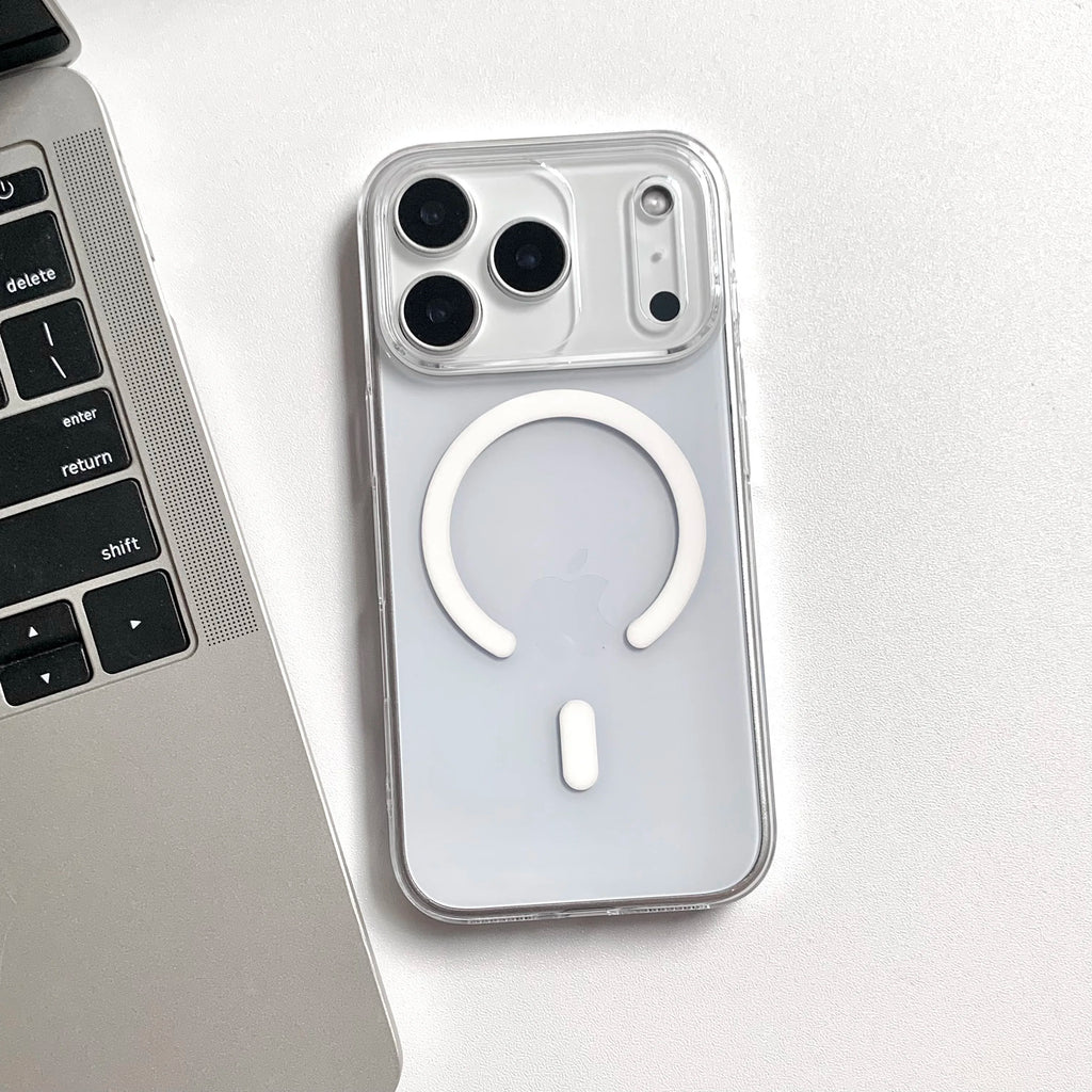 Transparent Hard Clear Magsafe Case for iPhone 12 / 13 / 14 / 15 / 16 / 17 Pro Max / Plus / Air