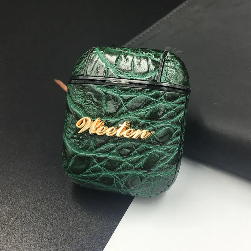 Leather AirPods Case (1–3 & Pro)