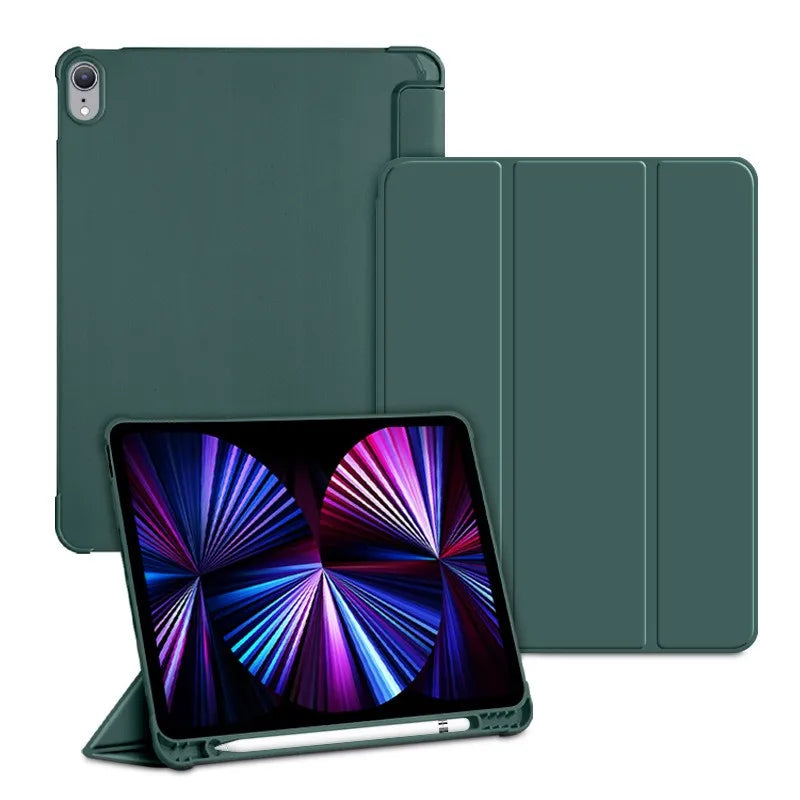 Smart Trifold Case for iPad 11" (2025) & 10th Gen 10.9" | Soft TPU Back Cover