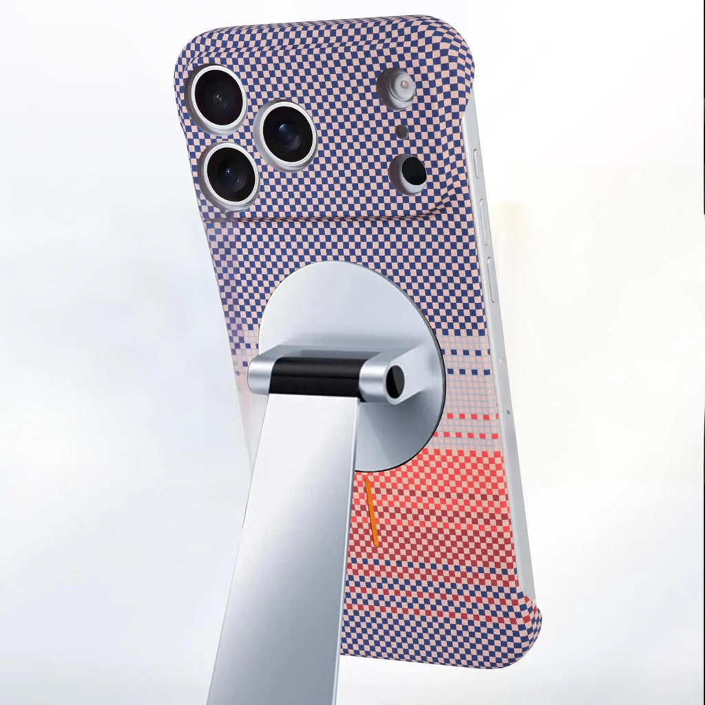 Carbon Fiber Texture Frameless Magsafe Case for iPhone 17 / 16 / 15 / 14 / 13 / 12 Plus / Pro Max