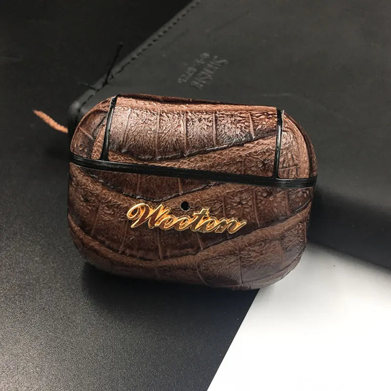 Leather AirPods Case (1–3 & Pro)