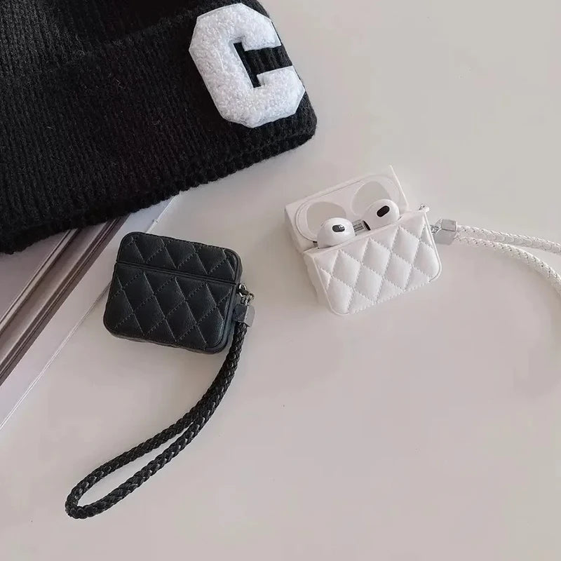 High-End PU Leather AirPods Protective Case