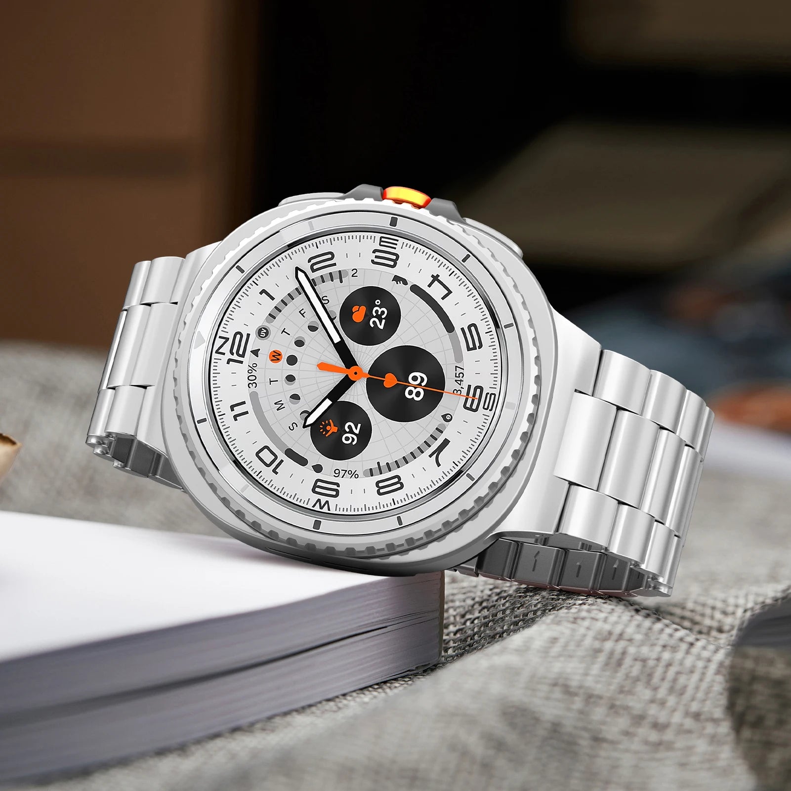 Luxury Metal Strap for Samsung Watch 8 Classic