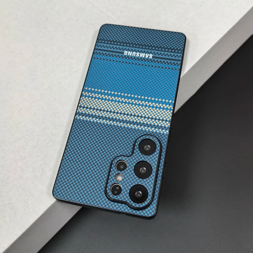 Sunset Color Block Case for Samsung – Shockproof Magnetic Cover