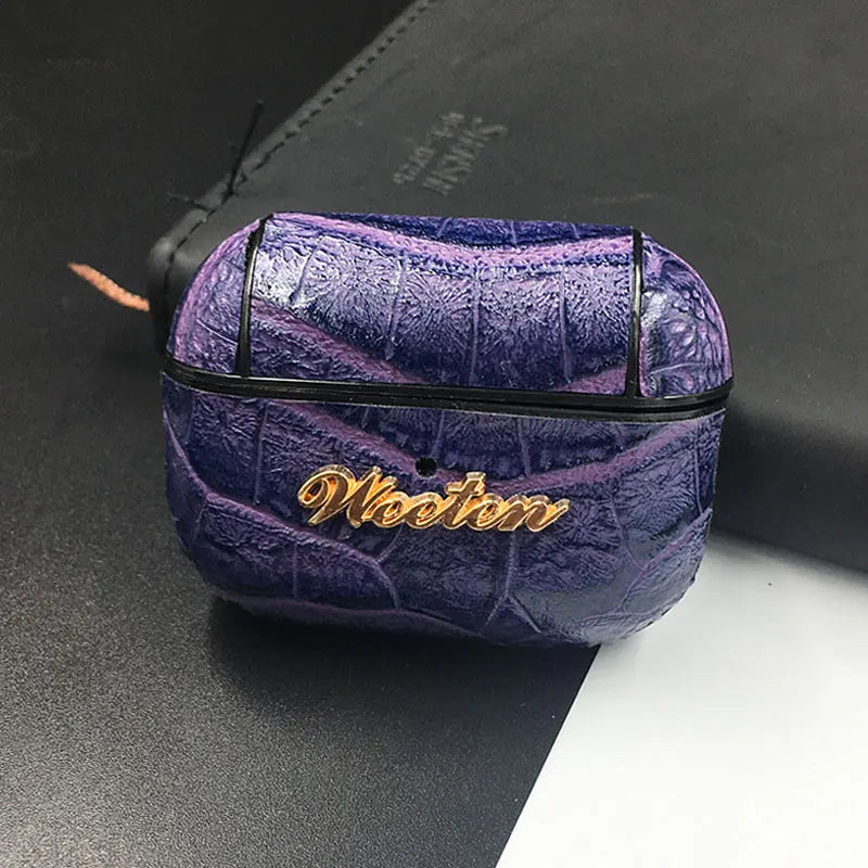 Leather AirPods Case (1–3 & Pro)