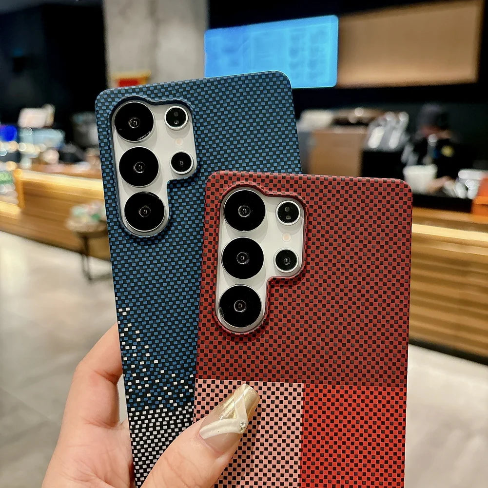 Carbon Wireless Magsafe Case – Samsung S21–S25 Series