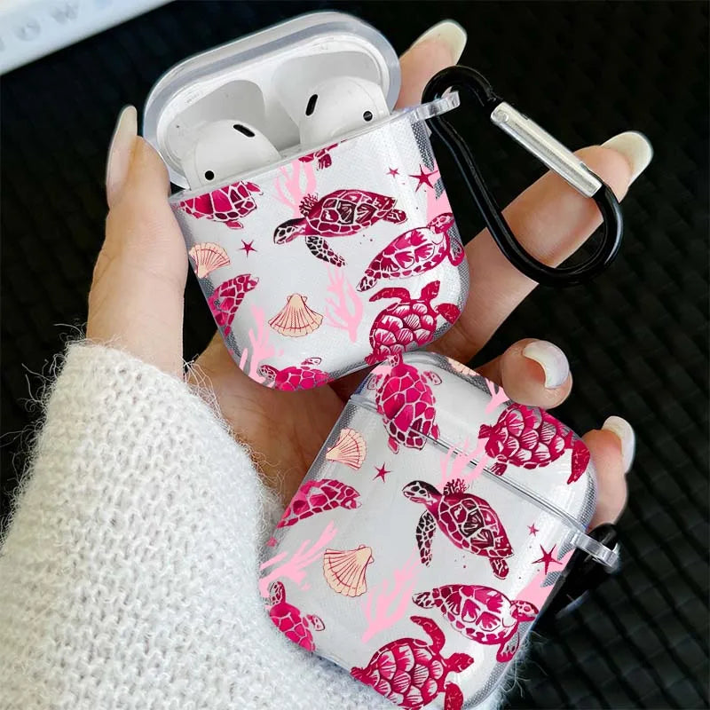 Colorful Turtle AirPods Case