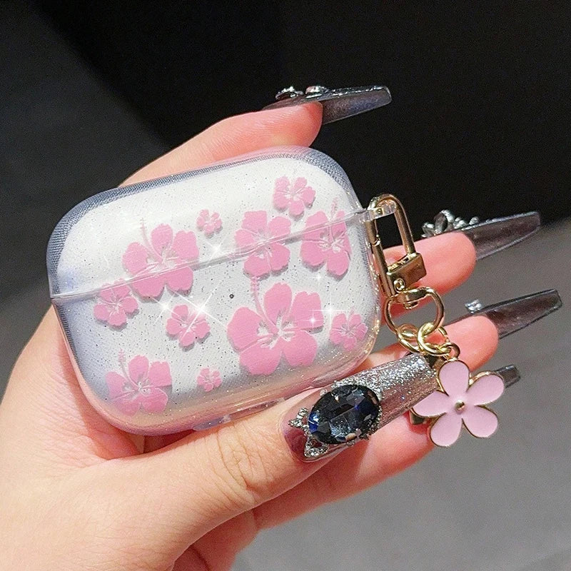 Flower Pendant AirPods Case