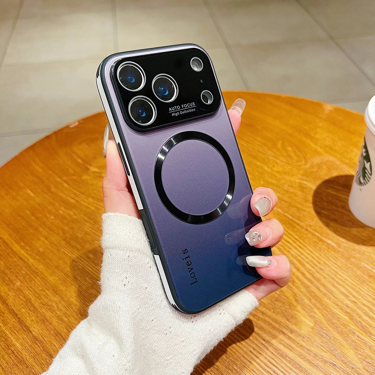 Magnetic Glass Case for iPhone 17 / 17 Pro / Pro Max / Air