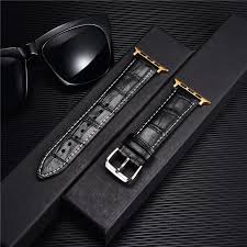 Bamboo Leather Apple Watch Strap