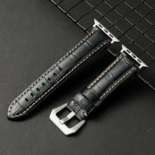 Bamboo Leather Apple Watch Strap