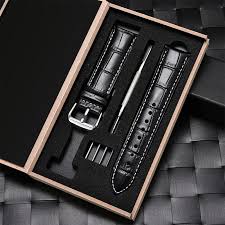 Bamboo Leather Apple Watch Strap